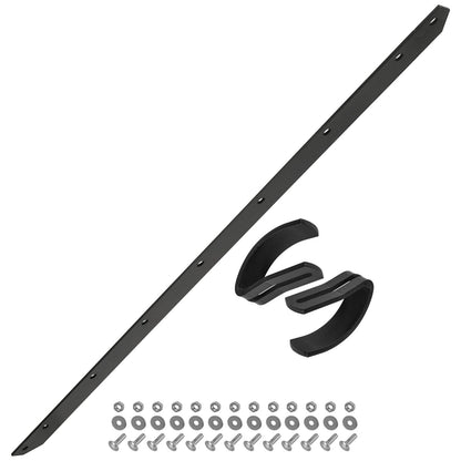 Snow Plow Skid Shoes and Scraper Replacement for John Deere D110 D120 (2015–2015)