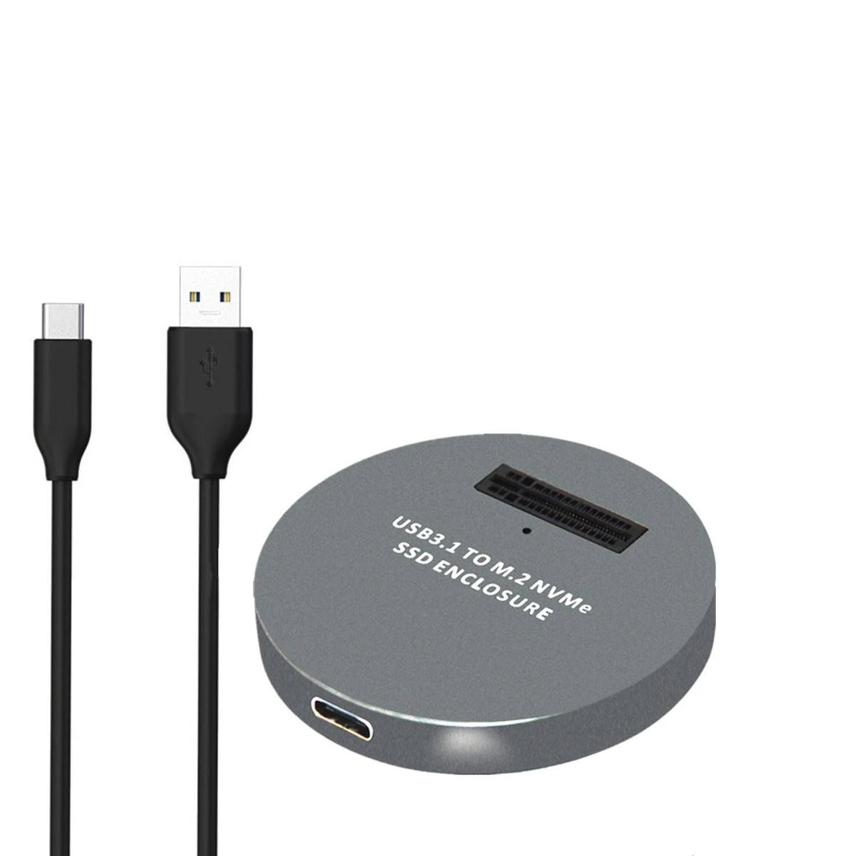 M.2 NVME PCIe SSD Enclosure Adapter for USB-C (USB 3.0)