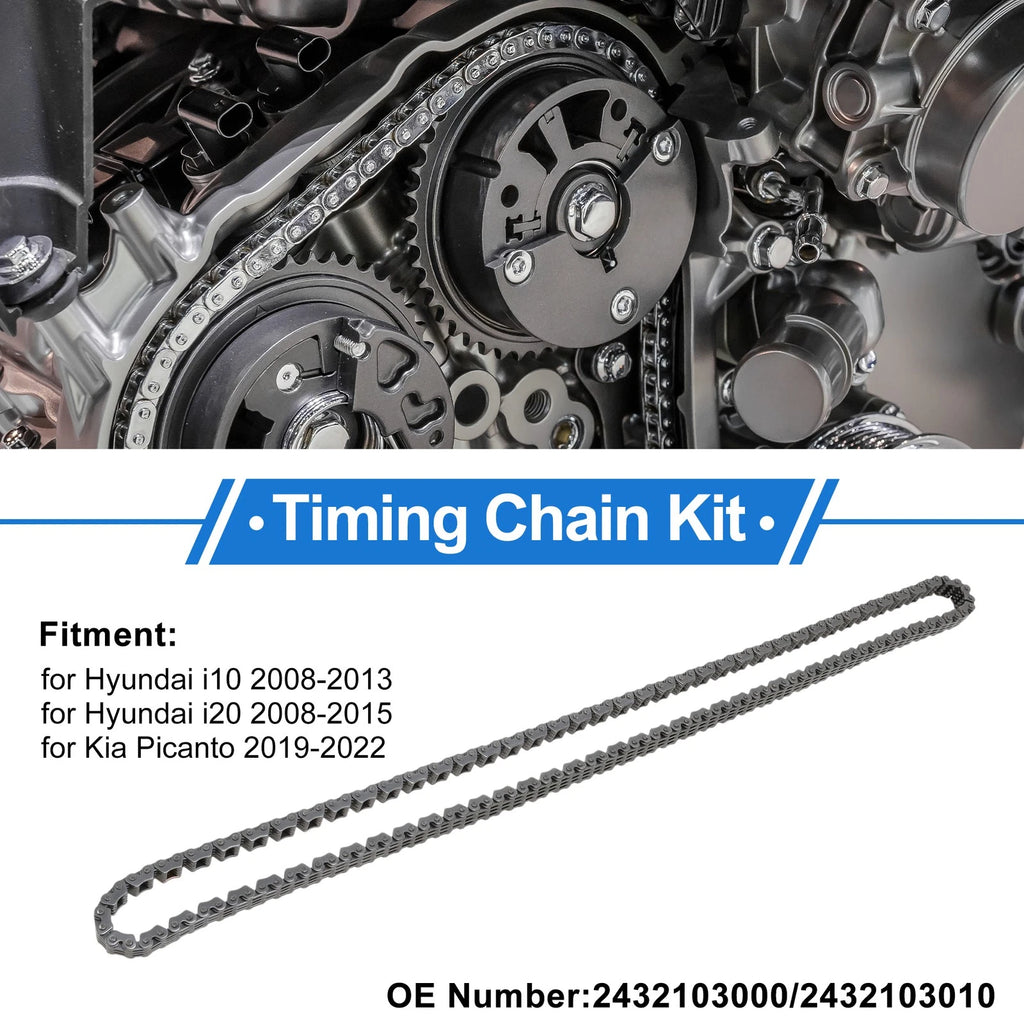 Timing Chain Kit for Hyundai i10 (2008–2013) Replacement OEM Fit
