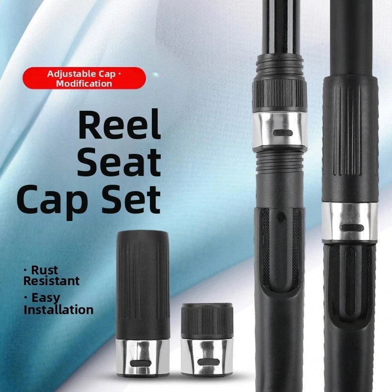 Threaded Plastic Reel Seat Cap for Casting Reel Seats (Compatible)