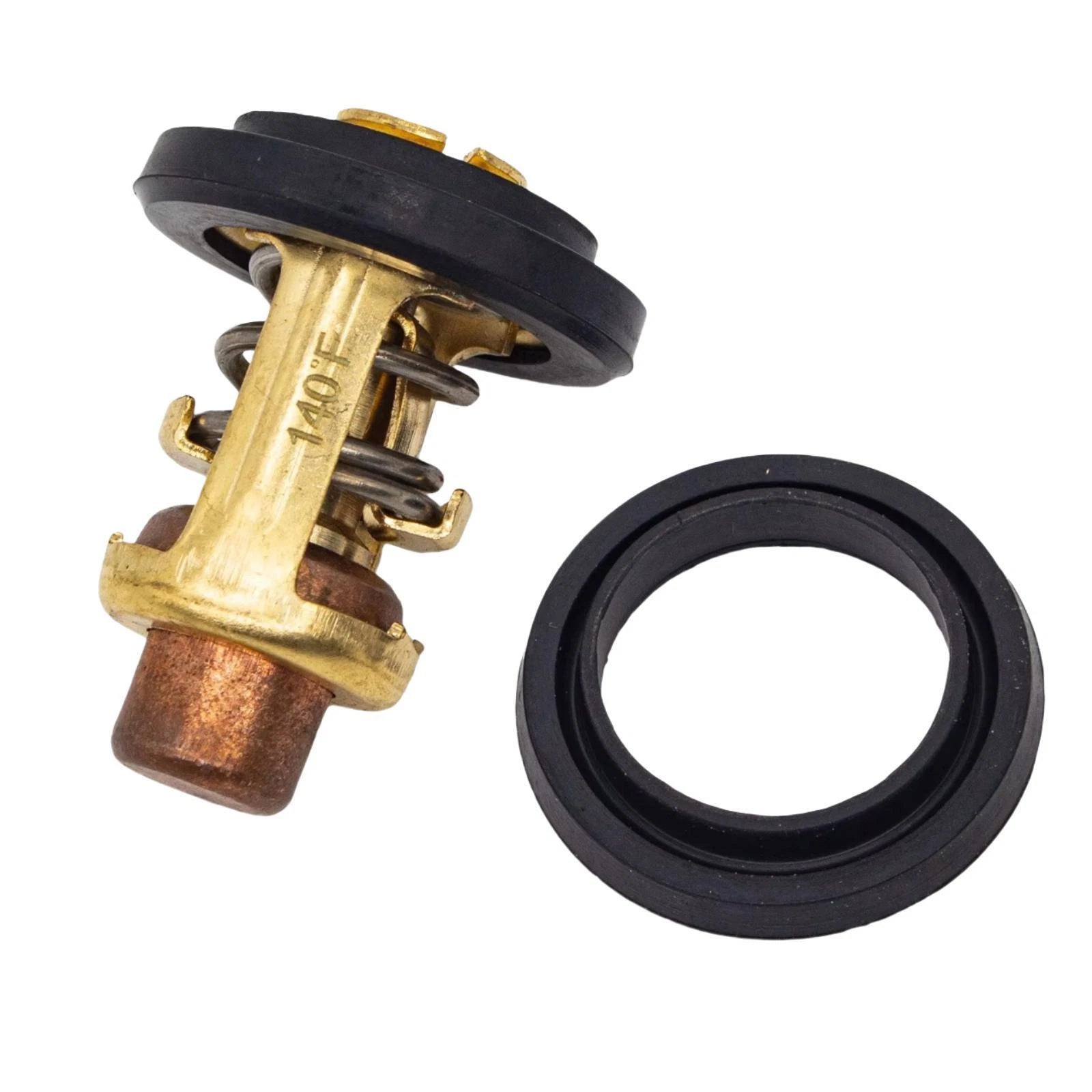 Outboard Thermostat with Gasket for Yamaha 25D (1990–1999) 6F5-12411-03, 61A-12414-A0