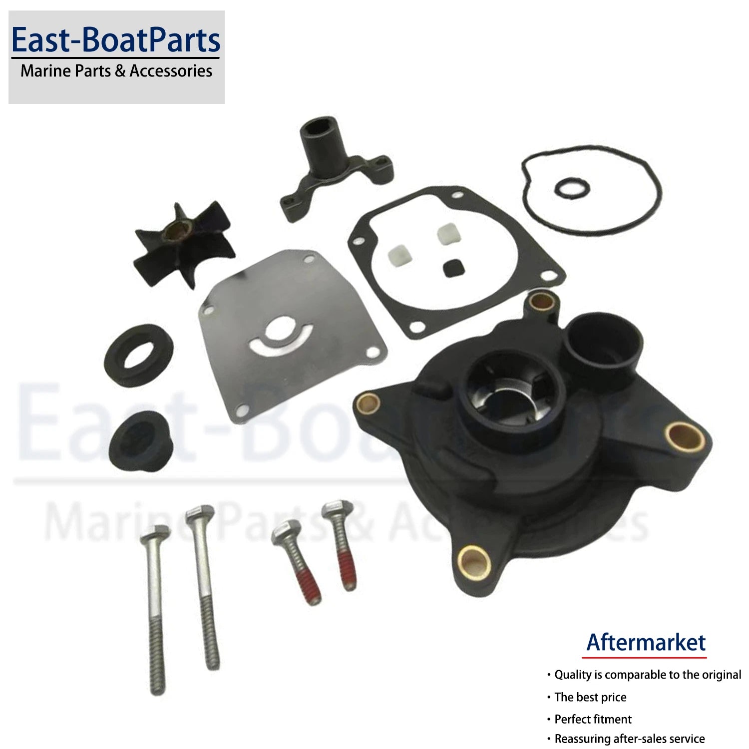 Water Pump Impeller Kit for Johnson Evinrude E35 E40 E45 E48 E50 E55
