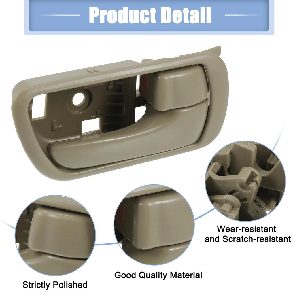 Inner Door Handle Right Front Replacement for Toyota Camry (2002–2006)