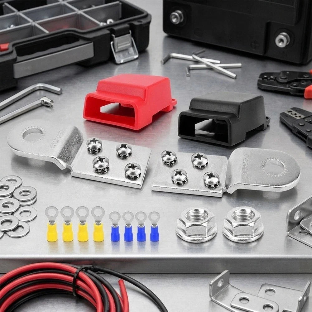 Busbar Terminal Kit 100A 32V DC for Caravan Solar Wiring