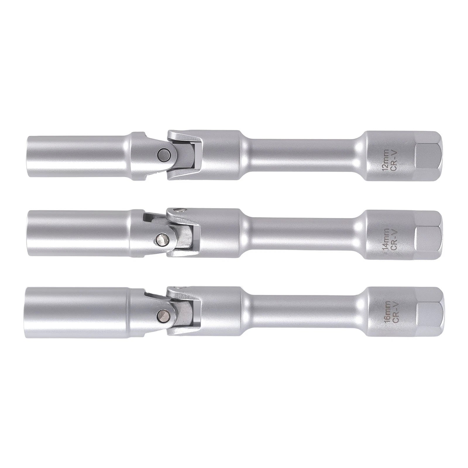 6 Point Glow Plug Socket Set for Universal Vehicles (8-16mm)