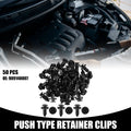 Push Type Retainer Clips 50 Piece for Subaru Ascent (2019–2022)