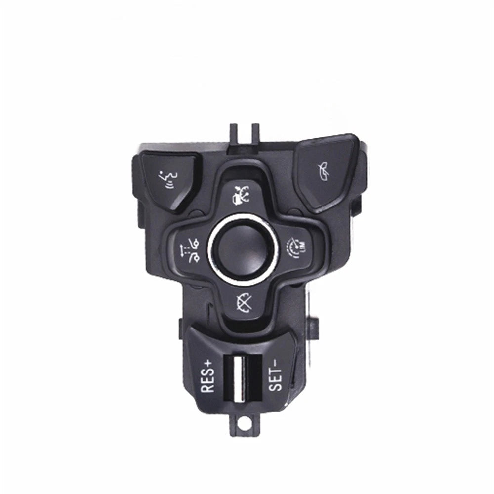 Left Steering Wheel Switch Button Cover For Buick Regal Lacrosse 2014 2015 2016