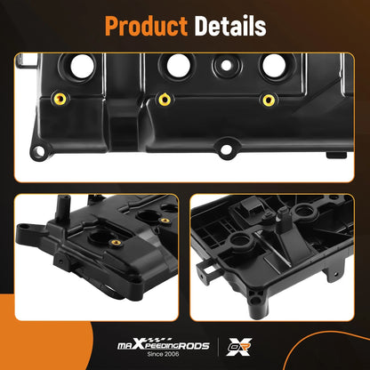 Engine Valve Cover Kit w/ Gasket for Nissan Versa (2007–2012) 13264EM30C