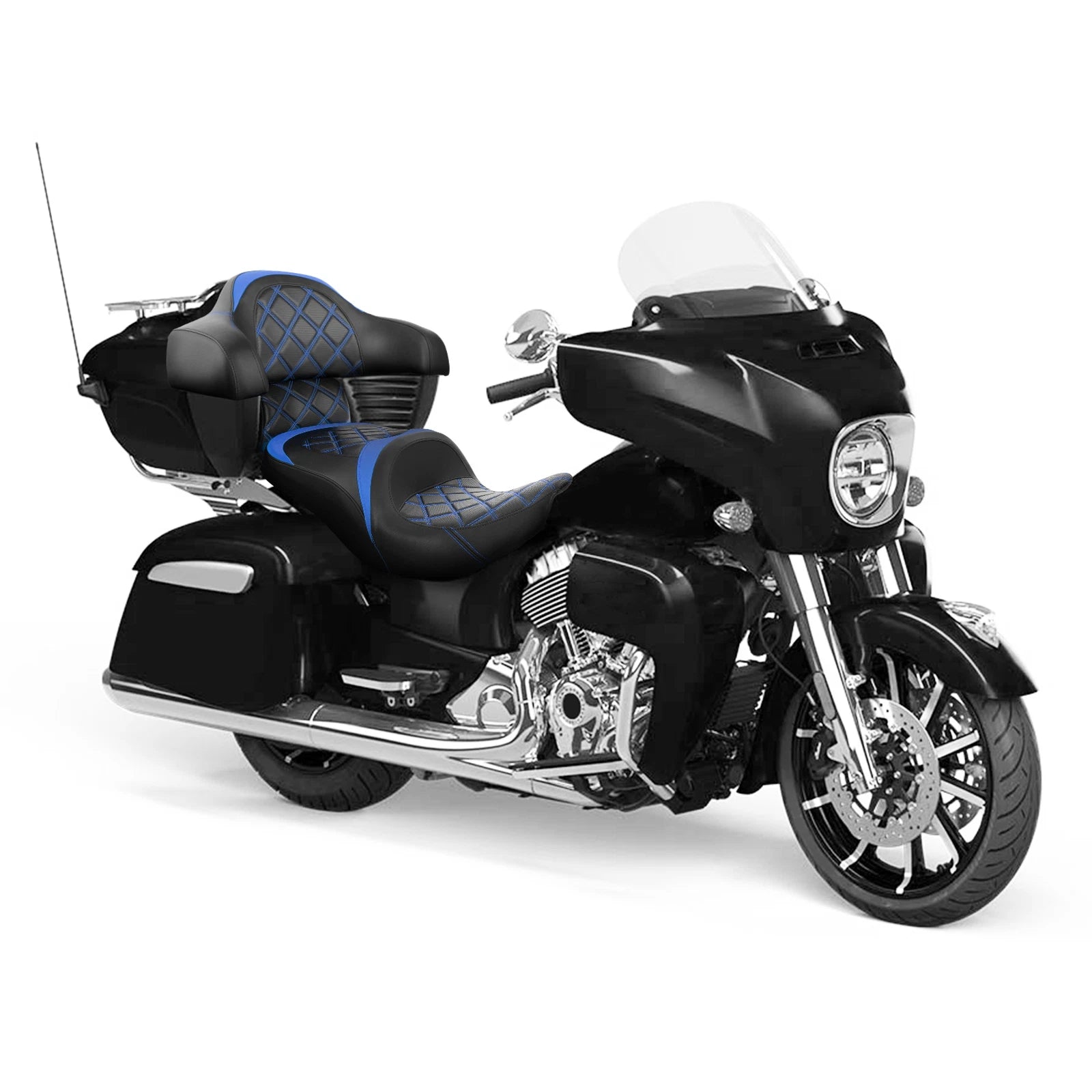 Rear Trunk Backrest Pad for Indian Chieftain Roadmaster (2014–2023)