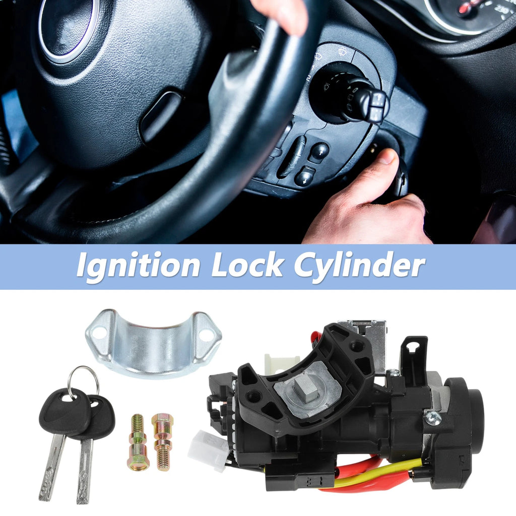Ignition Lock Cylinder Assembly Replacement for Hyundai Sonata (2015–2019)