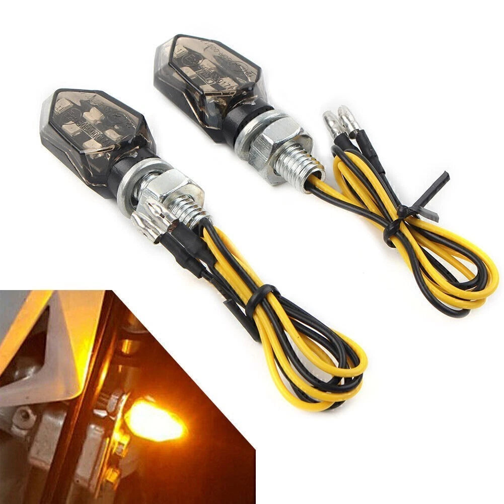2X LED Turn Signals for Motorcycle (12V)