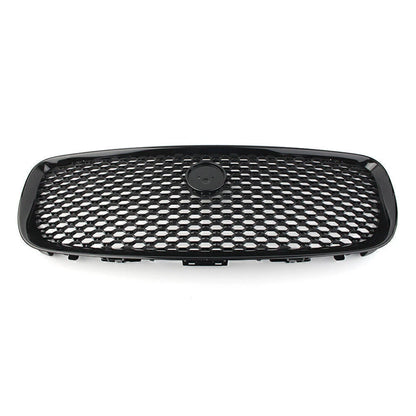 Gloss Black Front Upper Mesh Grille for Jaguar F-PACE (2016–2019)