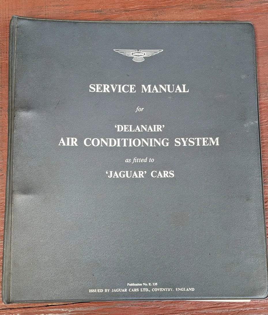 A/C Service Manual for Jaguar Vehicles (OEM)