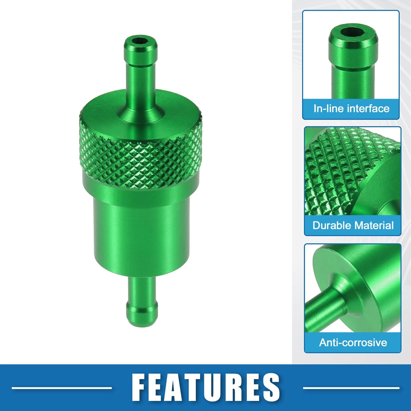 Universal Gas Inline Fuel Filter for Small Engines UTV (Gasoline)