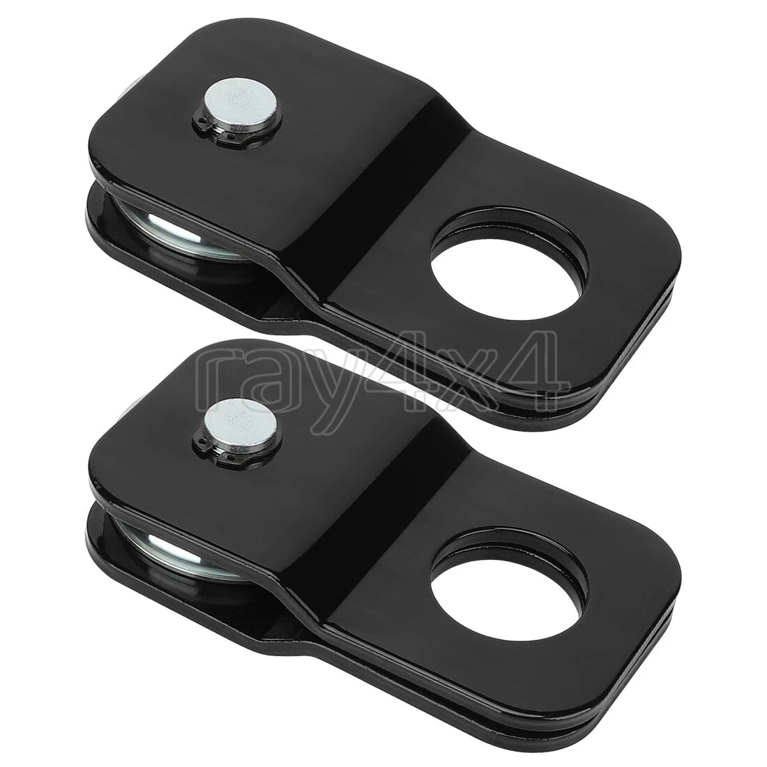2 Pack Recovery Winch Snatch Block for ATV UTV (8,000 lbs Capacity)