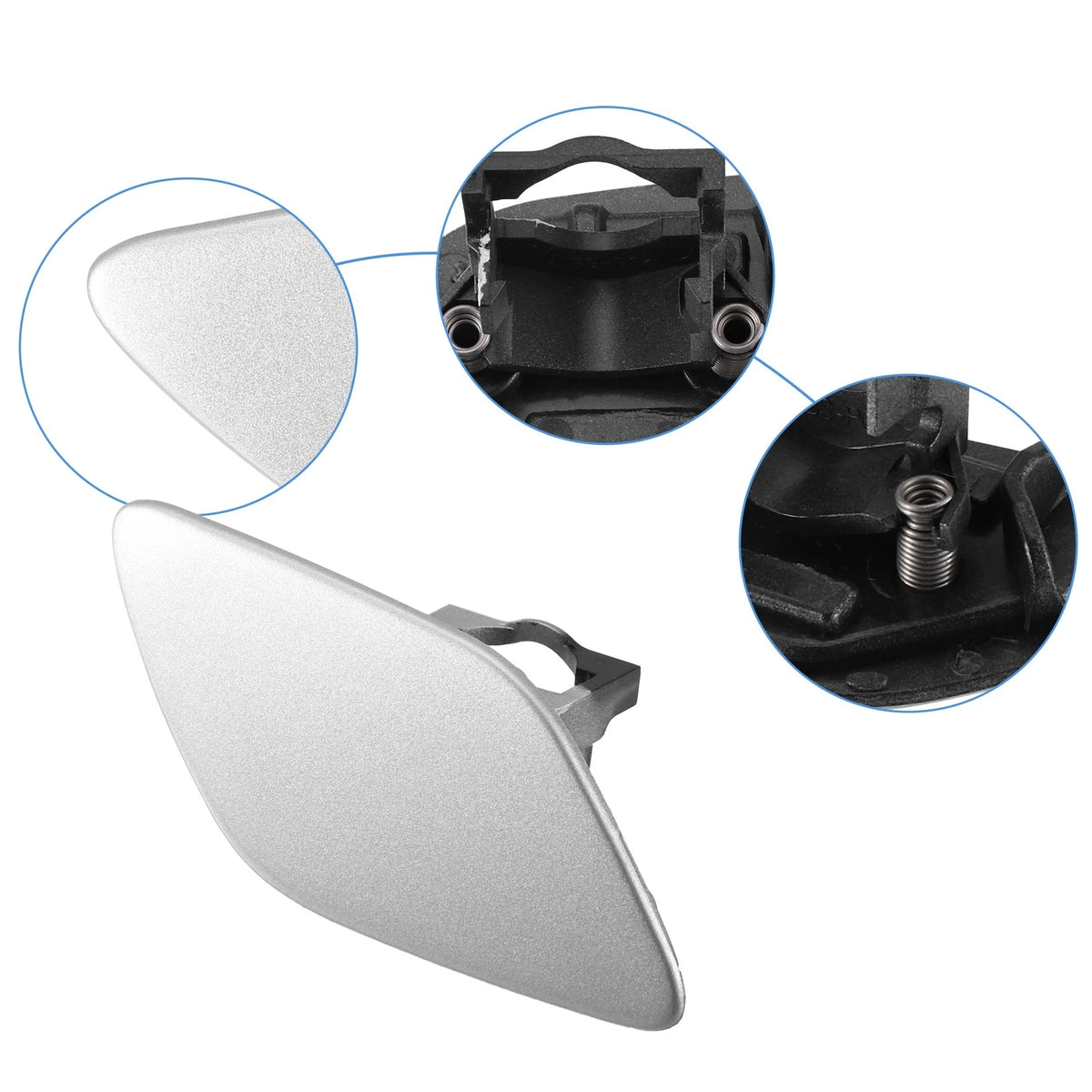 Front Right Bumper Headlight Washer Nozzle Cover Cap for BMW 328 (2012–2019)
