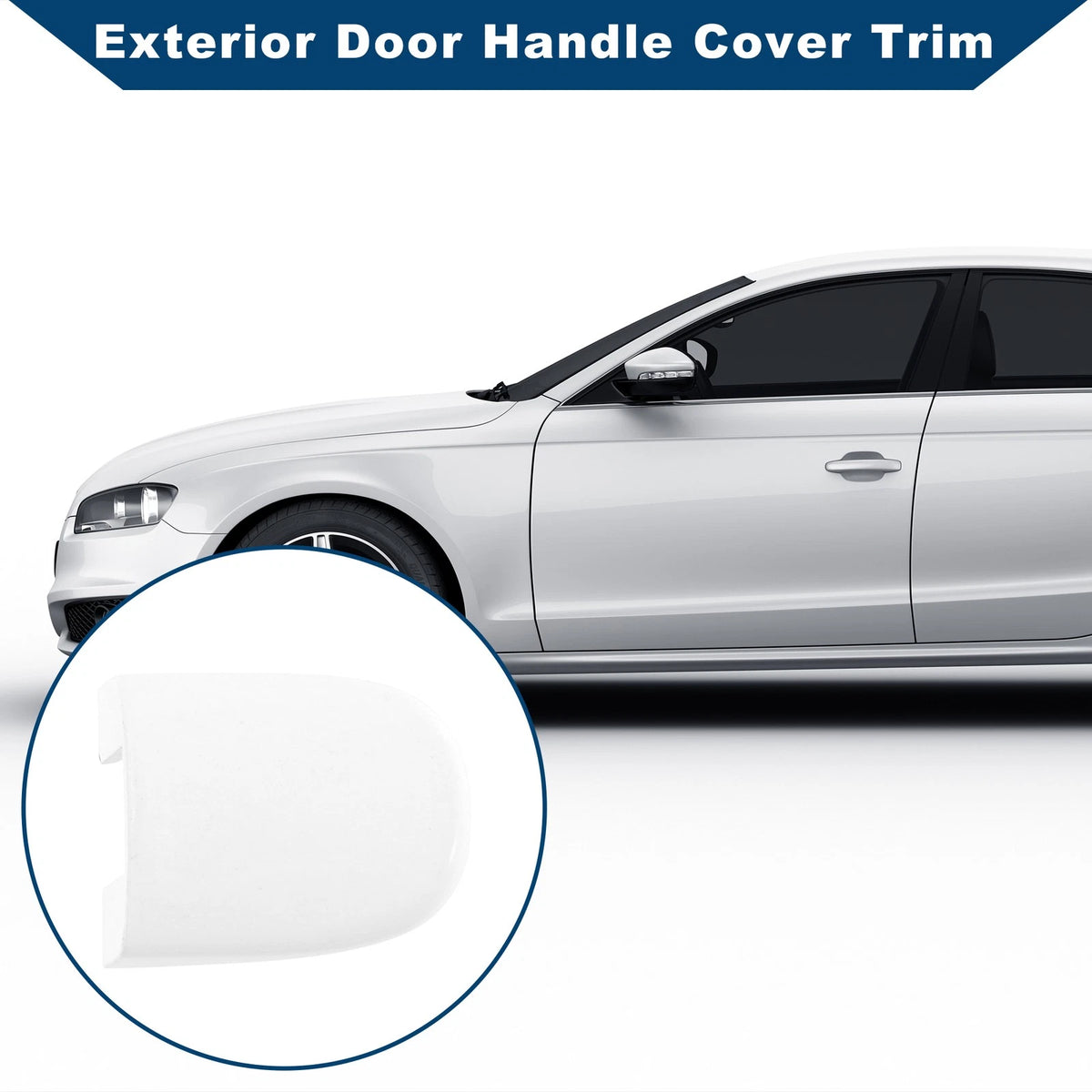 Exterior Door Handle Cover Trim for VW Golf 1999-2006 for Audi TT 1998-2006