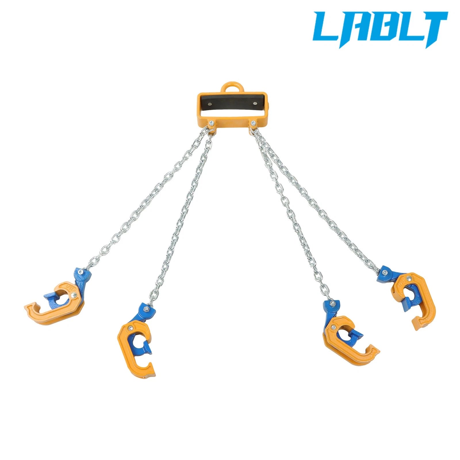 2X Hooks Chain Drum Lifter for 55 Gallon Drums (G80, 2 Ton Capacity)