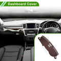 Dashboard Cover Mat for Mercedes-Benz ML-Class 2014 Dash Cover Brown