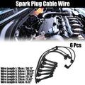 6pcs Ignition Spark Plug Wire Set for Hyundai Sonata GLS 2.5L (1999–2001)