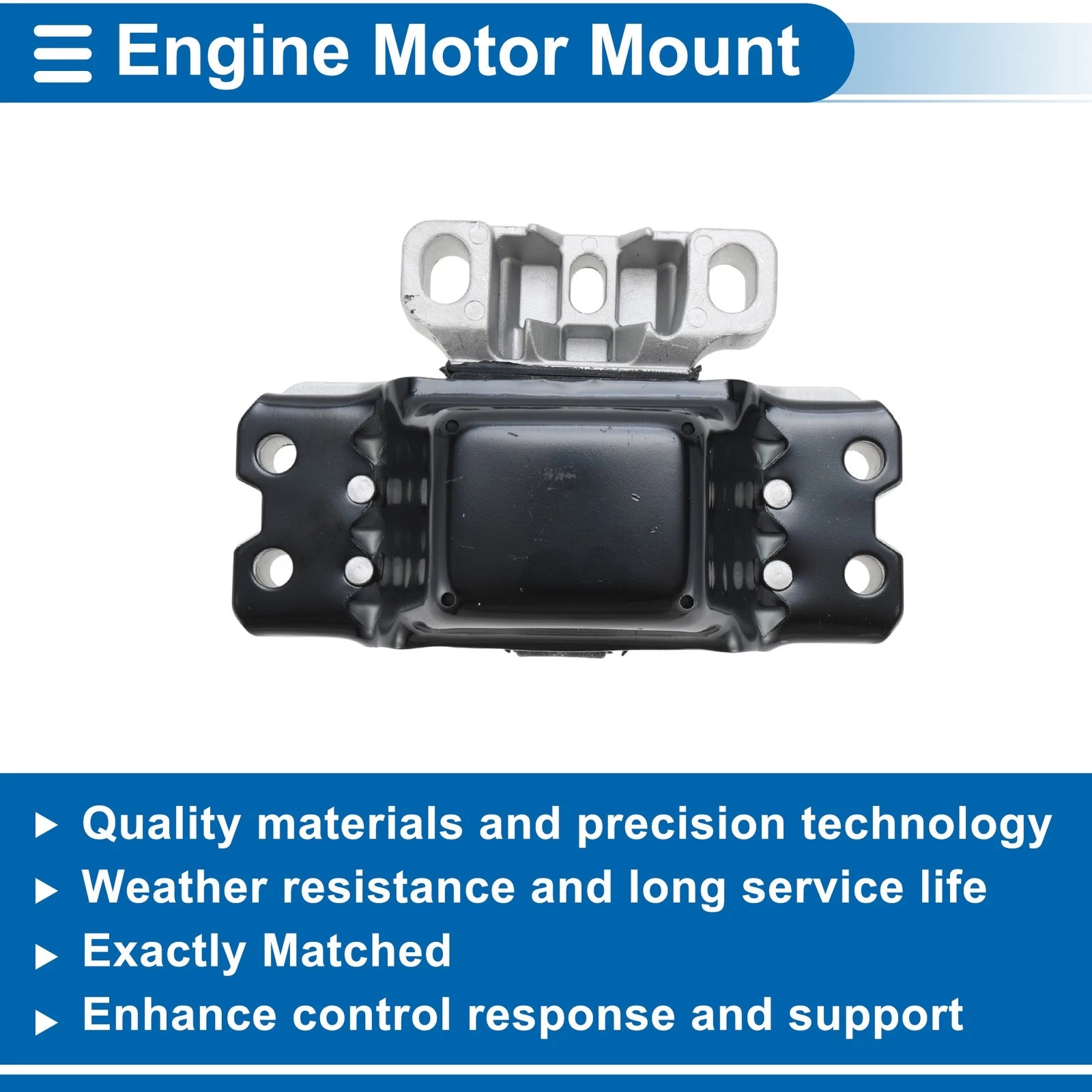 1 Pcs Engine Motor Mount No. 1K0199555M for Audi A3 (2003–2013)