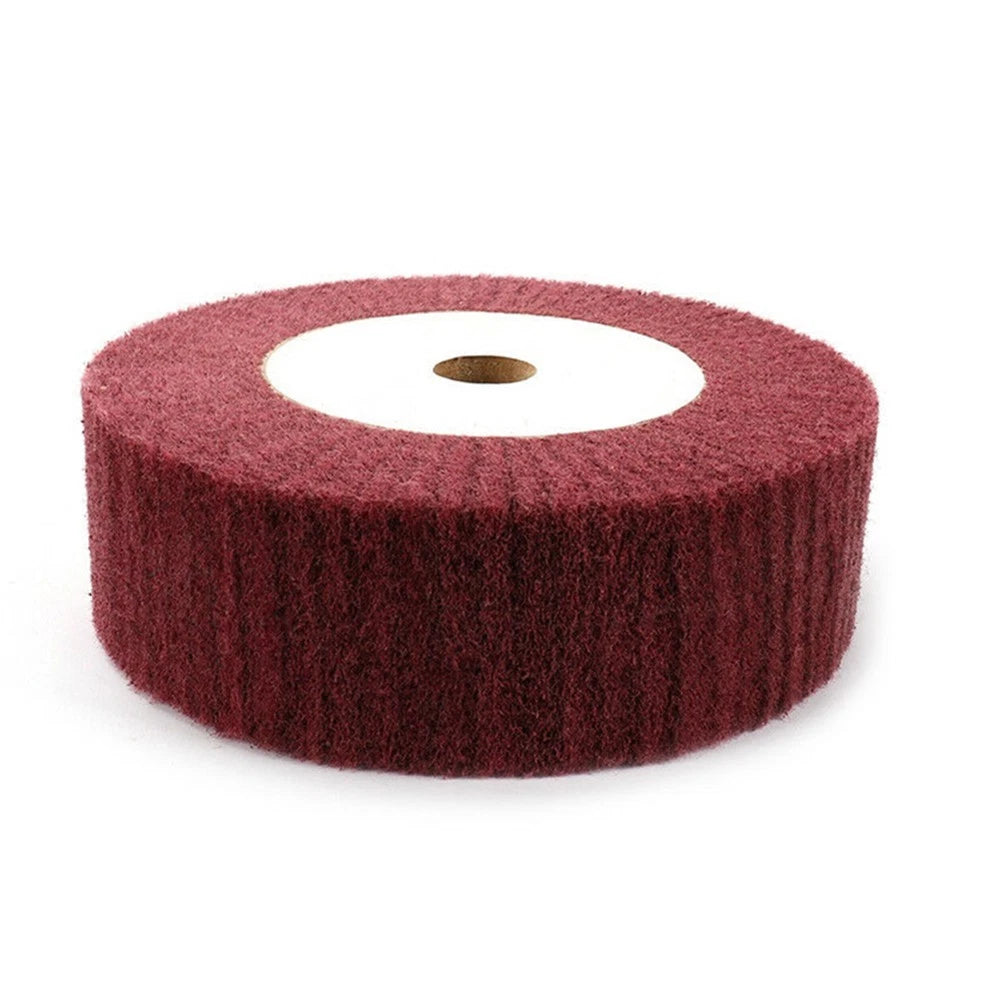 6" Non-woven Abrasive Flap Wheel 320 Grit for Automotive Use