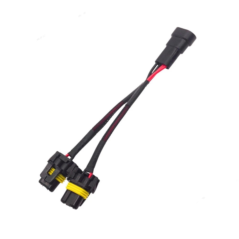 Dual 9006 to 9005 Harness for LED HID Halogen Headlights & Fog Lights