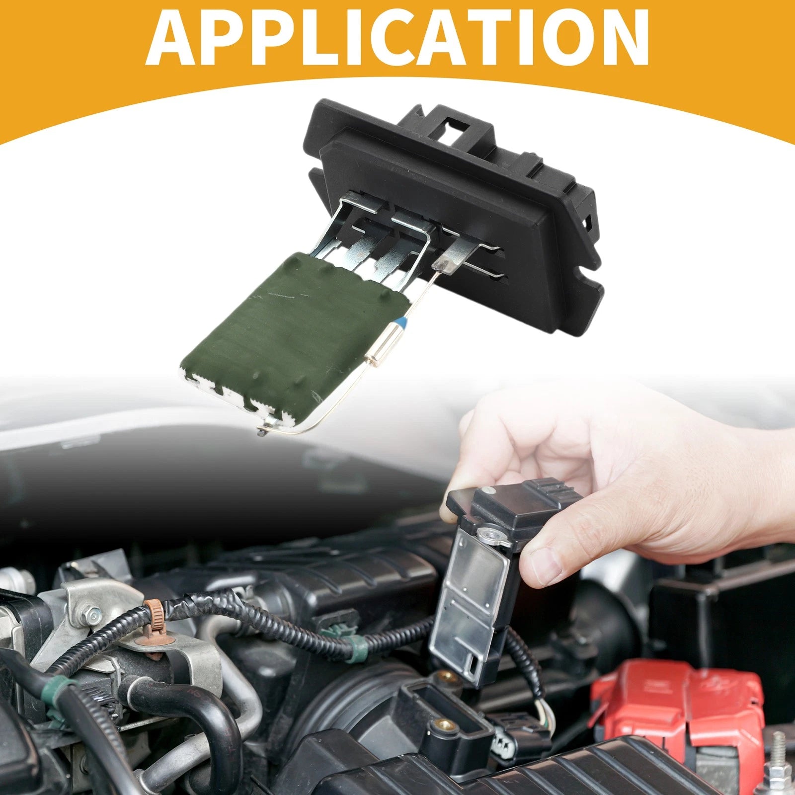 HVAC Blower Motor Resistor Replacement for Chrysler Pacifica (2005–2008)
