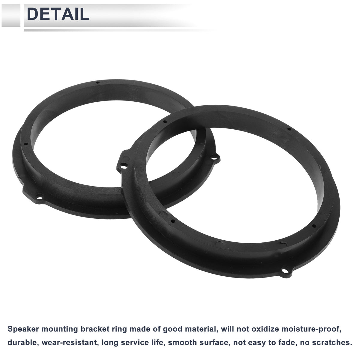 Tweeter Speaker Spacer Adapter for Ford Focus 6.5 Inch Speaker 2 Set (—)