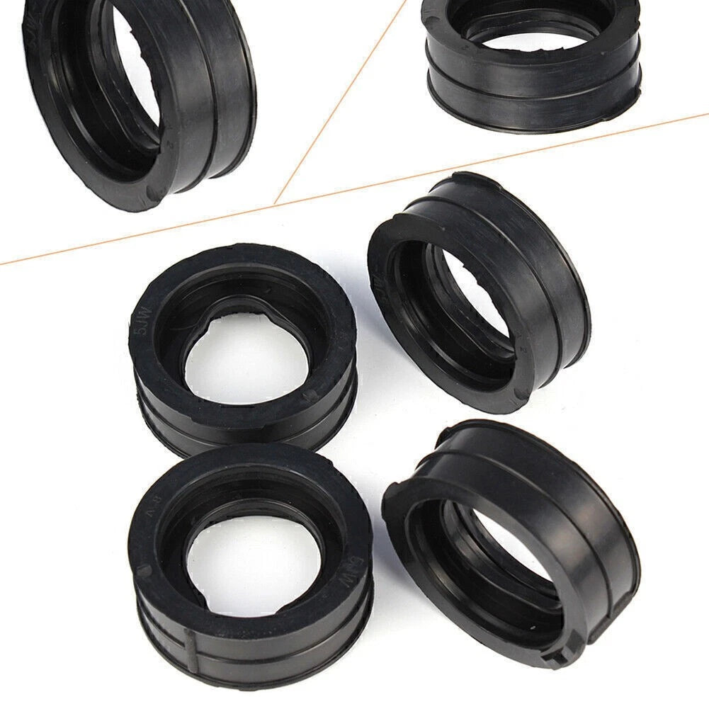 4PCS Carburetor Adapter Interface for Yamaha FJR1300 (2003–2012) Black