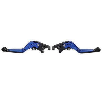 CNC Blue Extendable Brake Clutch Levers for Yamaha YZF R1 (2009–2014)