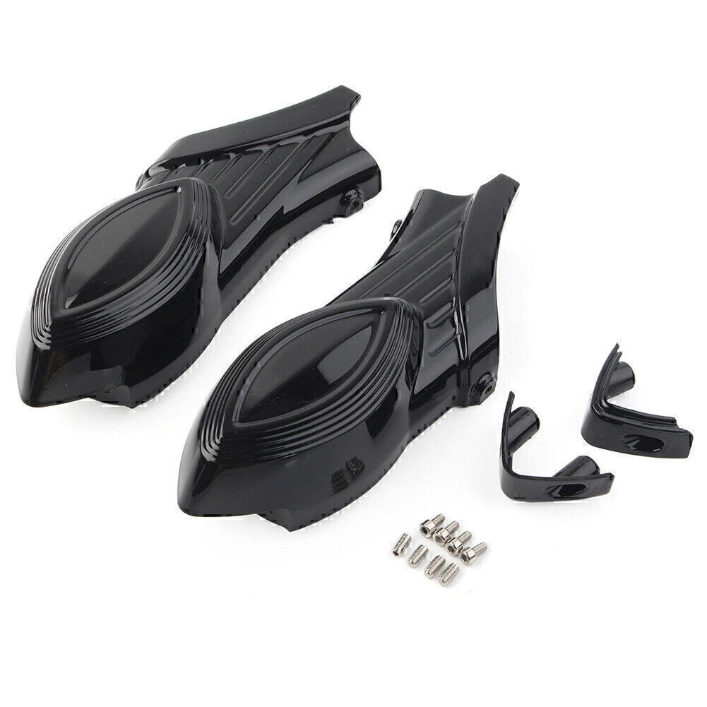 Black Rear Swingarm Axle Bolt Covers for Indian Scout (2015–2016)