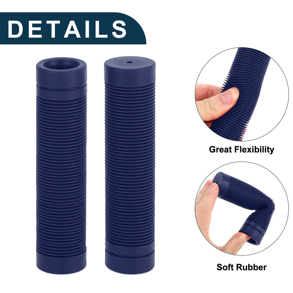 Bike Handlebar Grip Cover 125mm Lightweight End Grip Protector 1 Pair