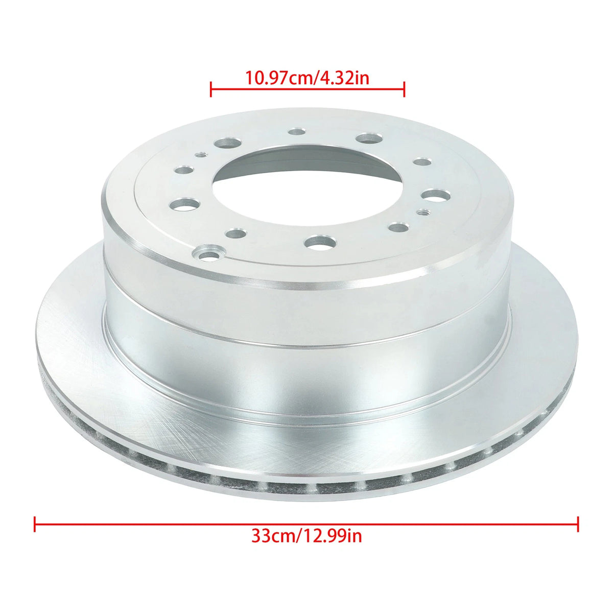 Rear Brake Disc and Pad Kit 31264 for Lexus LX470 (1998–2007)