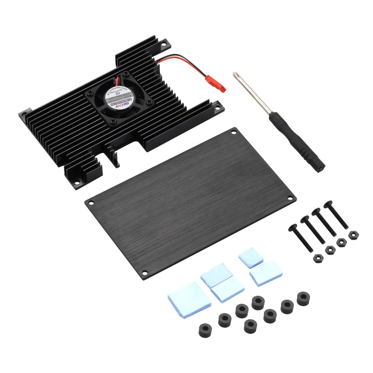 Aluminum Case with Heatsink for Orange Pi 5 (2023)