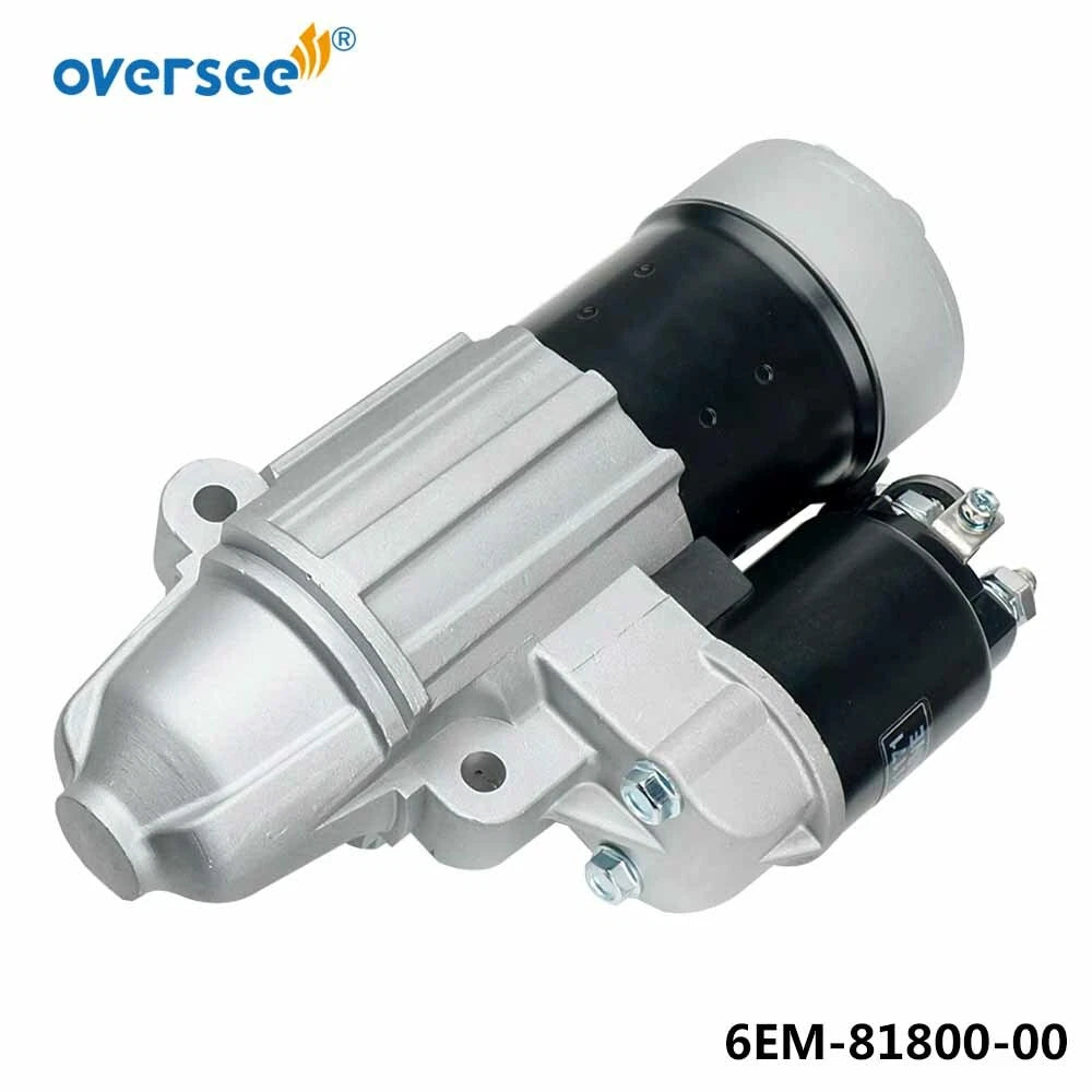 Starter Motor 6EM-81800-00 for Yamaha Outboard 4T 75HP 90HP 150HP F115B