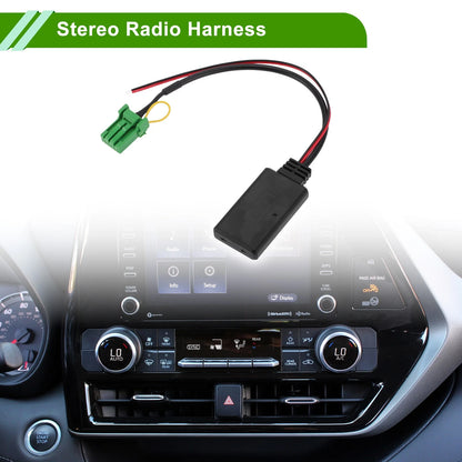 Bluetooth Stereo Radio Harness AUX Adapter Music Cable for Acura RDX (2013–2020)