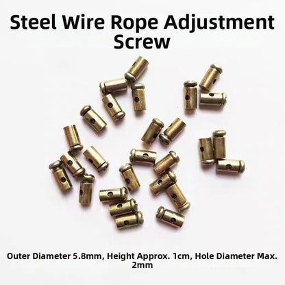 Clutch Cable Lock for Motorcycle (Adjustable Head, 8x9mm)