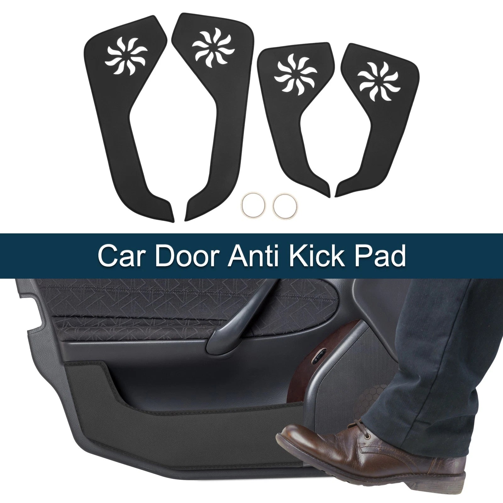 Door Anti Kick Pad Protector Sticker Set for Ford Explorer (2020–2024)