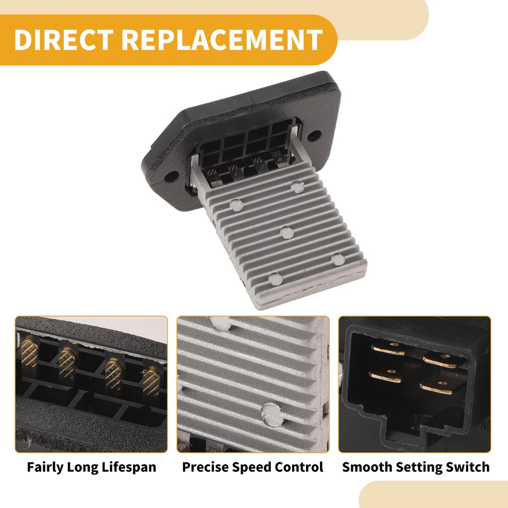 HVAC Blower Motor Resistor Replacement for Chevrolet Sail (2014–2014)