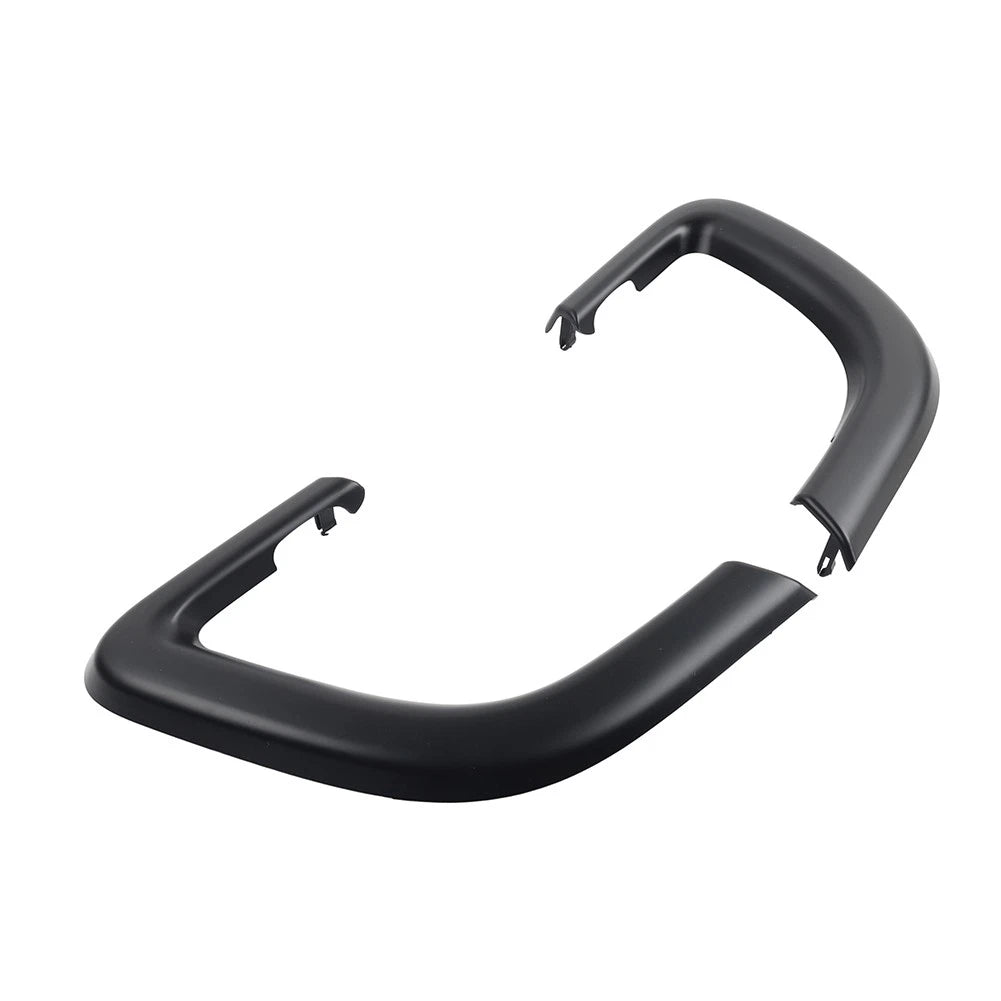 Pair Black Door Panel Handle Trim Cover for Land Rover Discovery Sport (2015–2019)