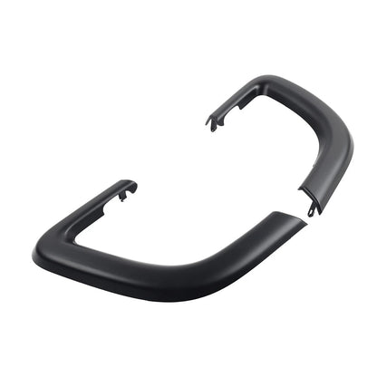 Pair Black Door Panel Handle Trim Cover for Land Rover Discovery Sport (2015–2019)