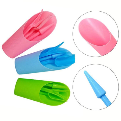 Handy Plastic Transplanter for Pot Planting Succulent Plants