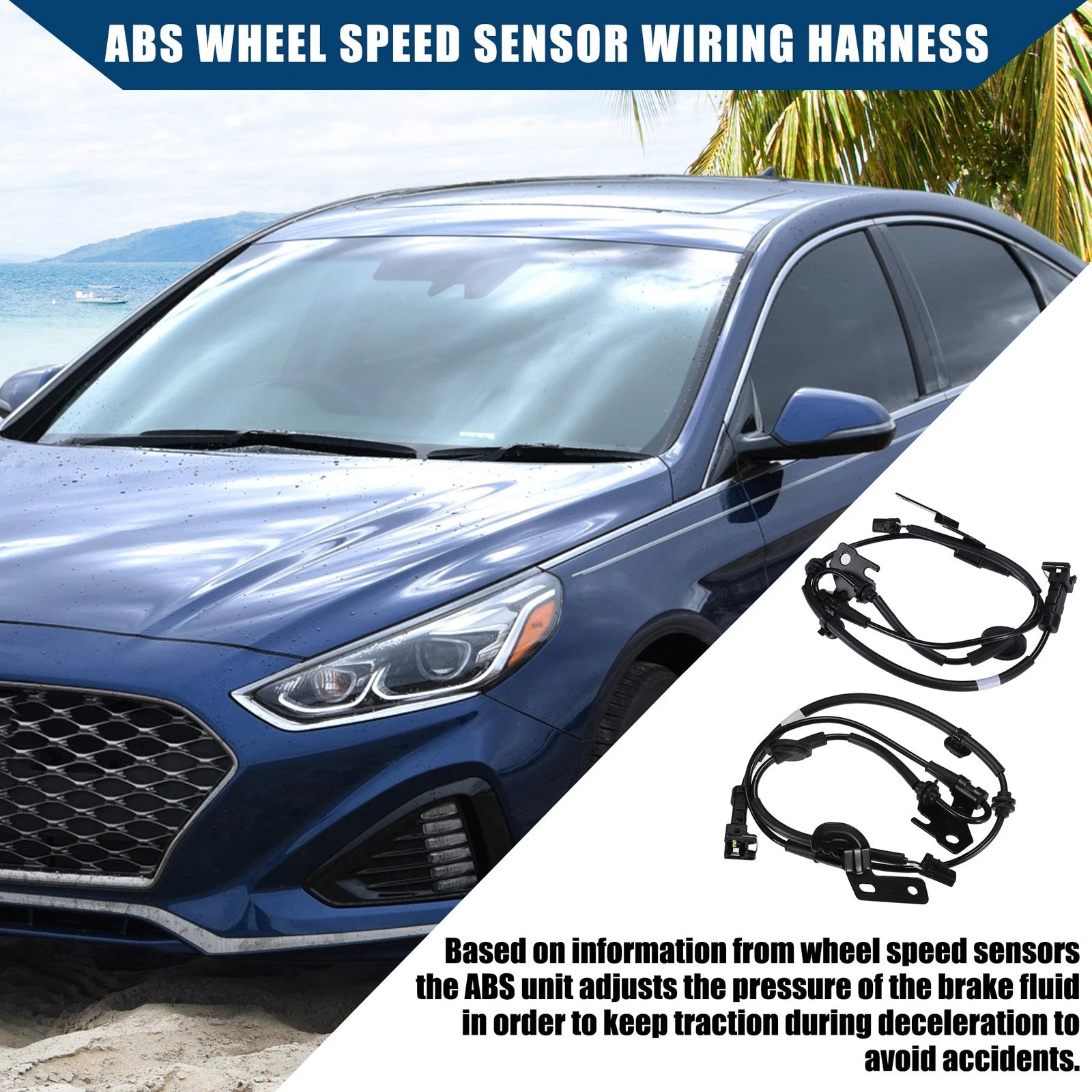 Rear ABS Wheel Speed Sensor Replacement for Hyundai Sonata (2011–2014)