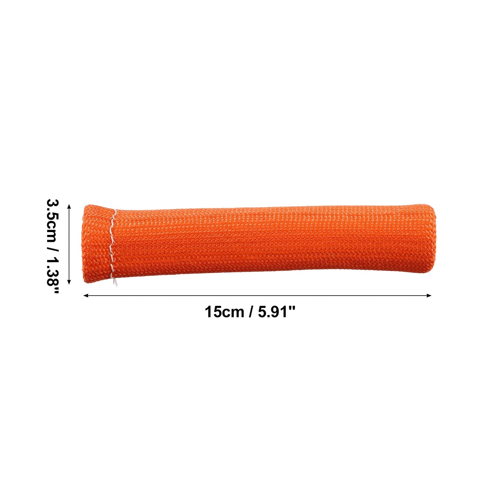 Set of 1 Car Engine Spark Plug Wire Boots Protector Sleeve - Orange