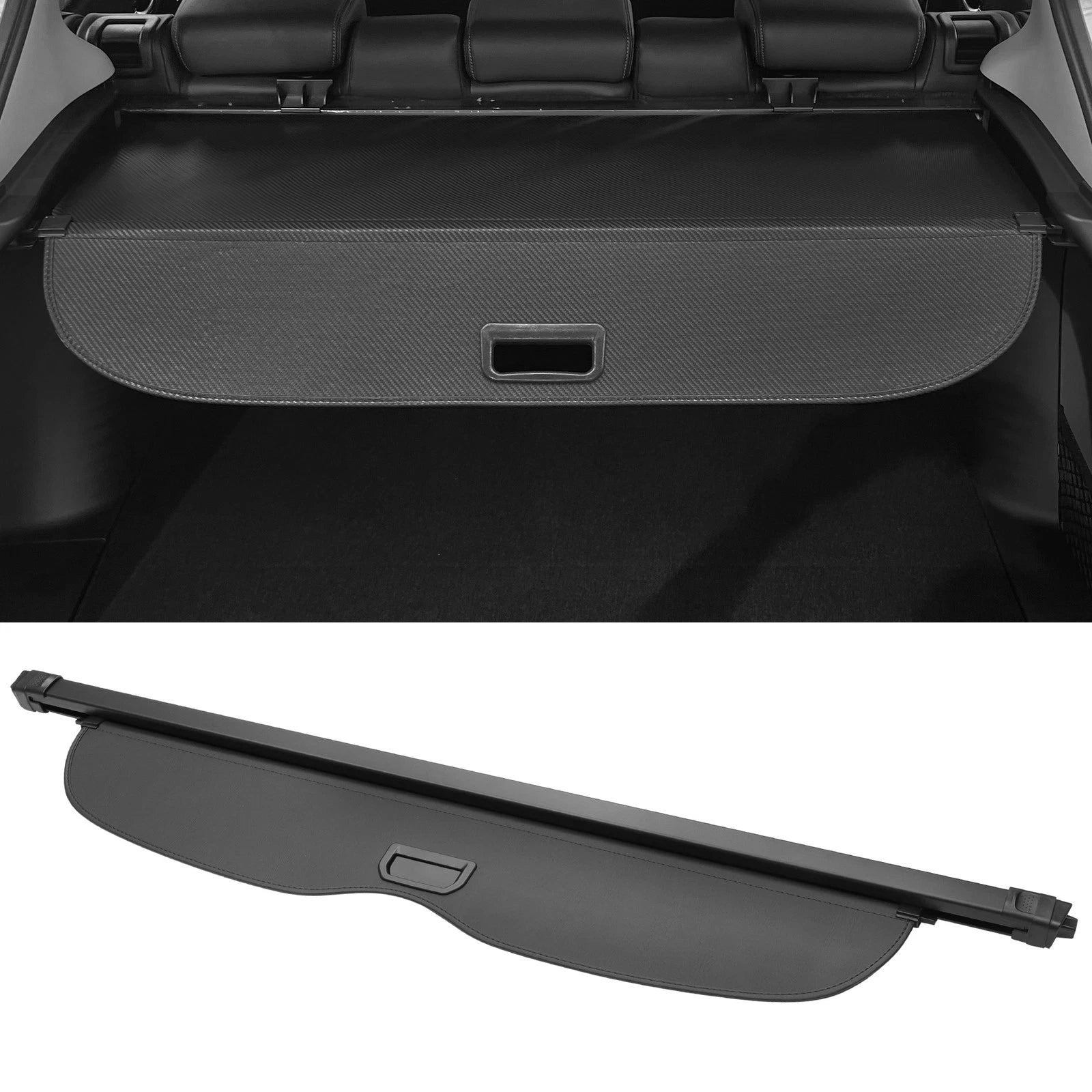 Retractable Cargo Cover for Honda Passport Trunk Parcel Shelf Gloss Black (2019–2025)