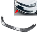 Front Bumper Lip Splitter for VW Golf MK6 (2008–2012)