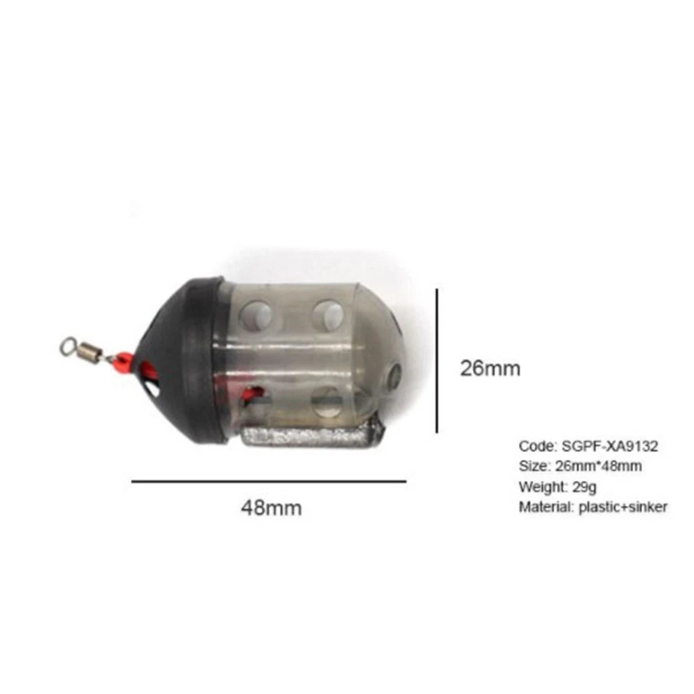 Cap Feeder for Maggots (26x48mm, 30g)