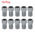 Bike Valve Adapter 10 Pack for American Presta Schrader Tire Pump