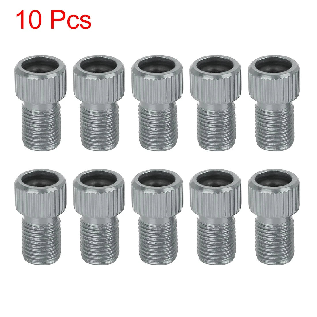 Bike Valve Adapter 10 Pack for American Presta Schrader Tire Pump